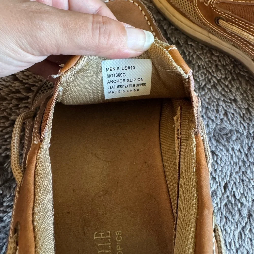 MARGARITAVILLE Men's Brown Slip-On Shoes